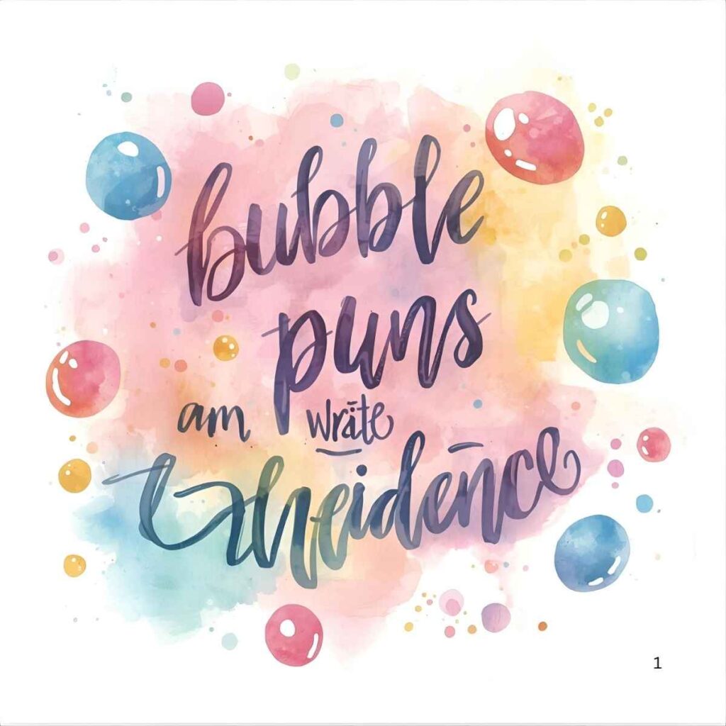 Bubble Puns