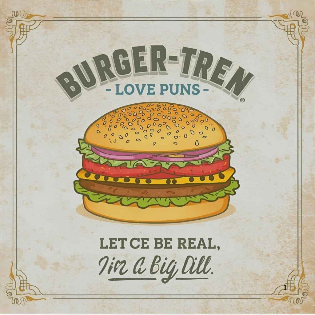 Burger Love Puns
