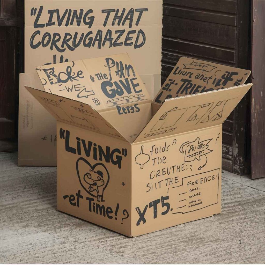 Cardboard Box Puns