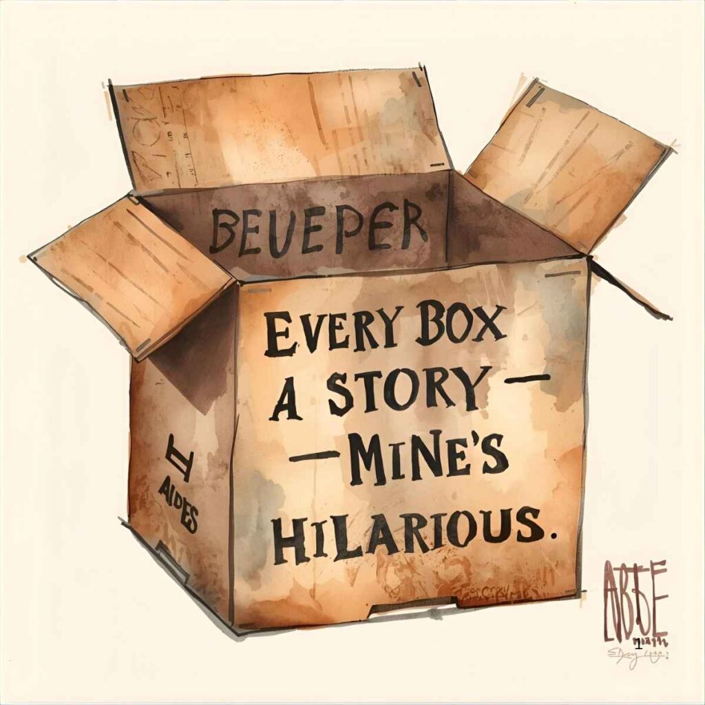 Cardboard Box Puns