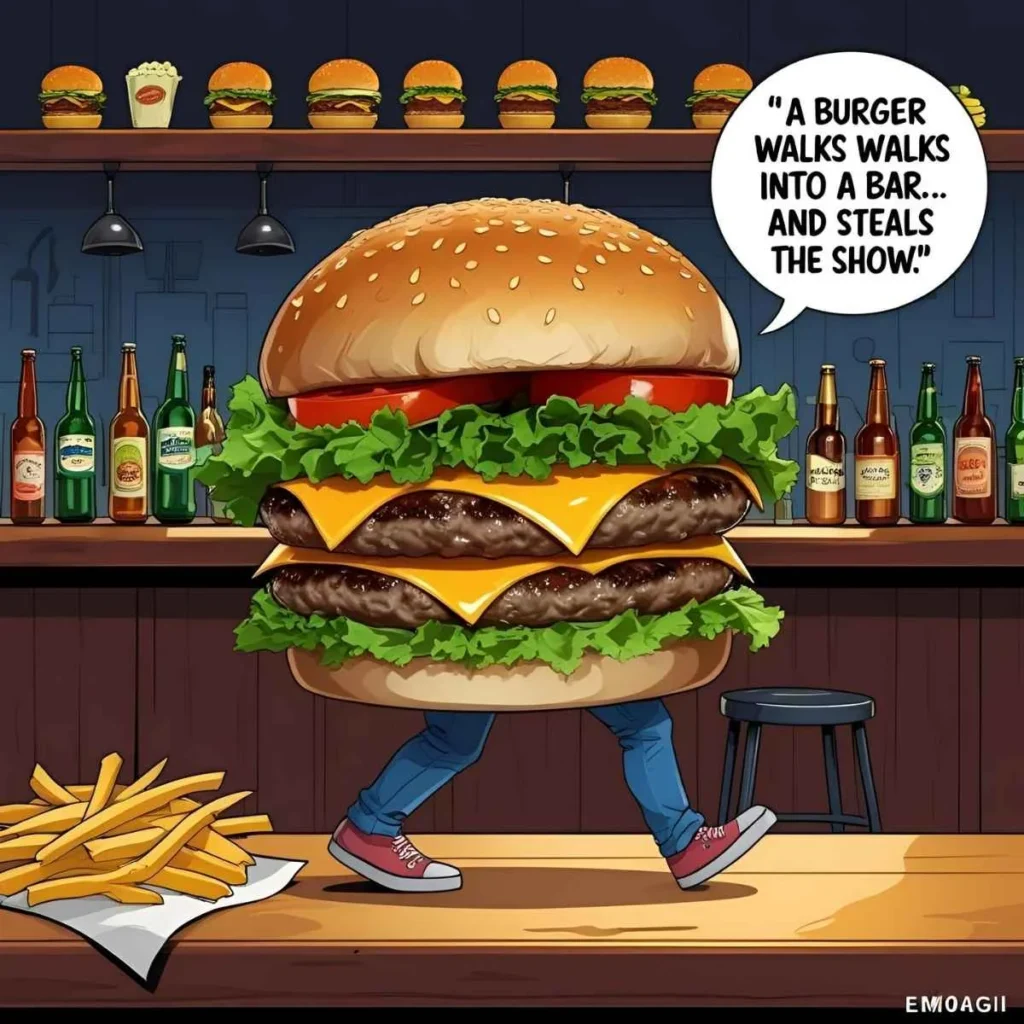 Cheeseburger Puns
