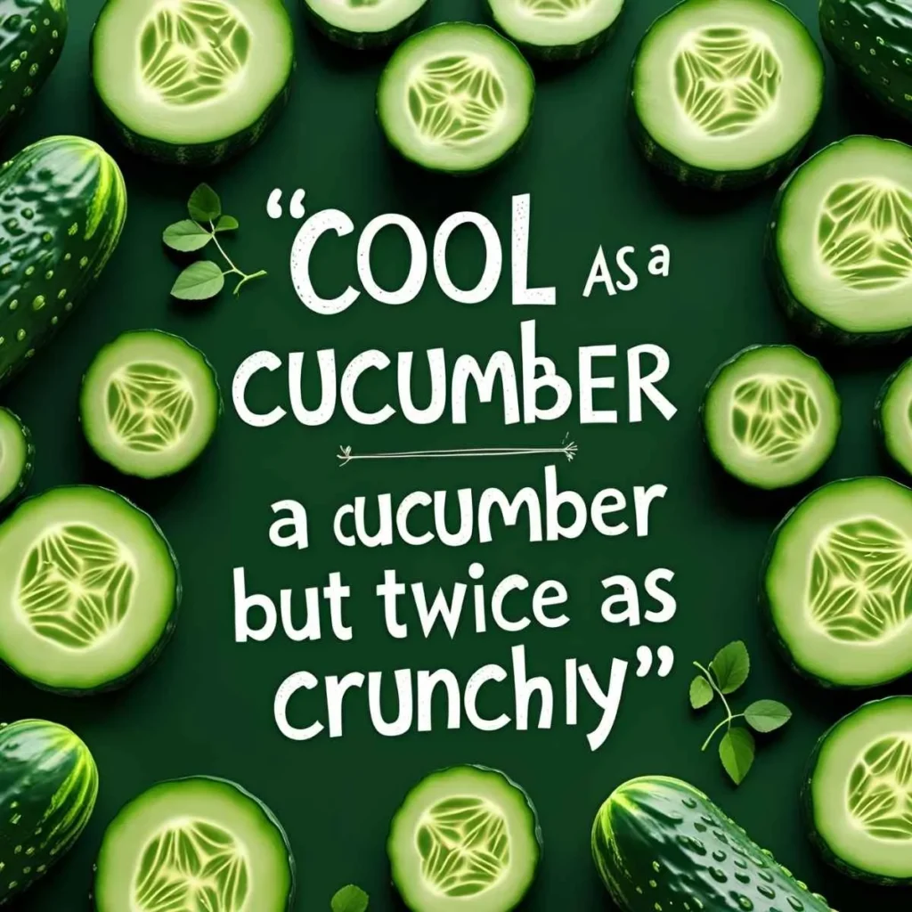 Cucumber Puns