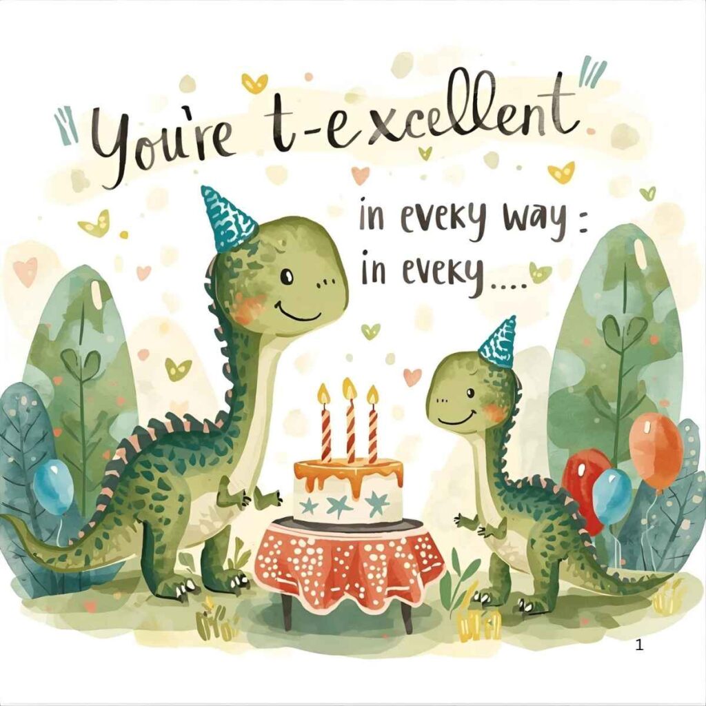 Dinosaur Birthday Puns