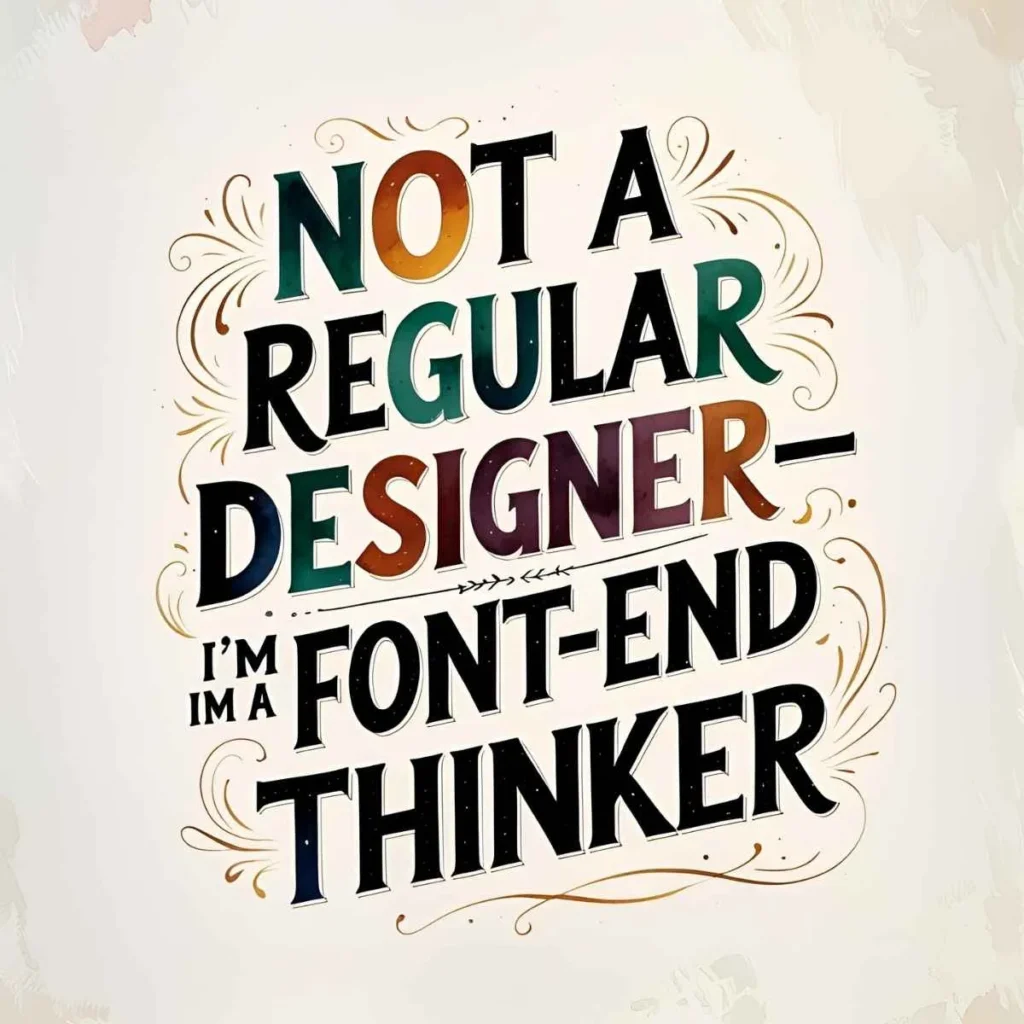 Font Puns