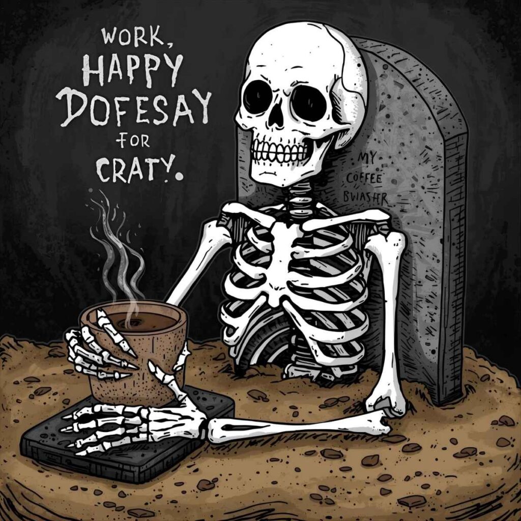 Skeleton Coffee Jokes