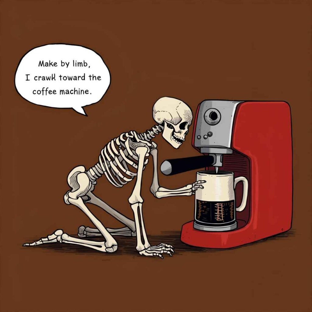 Skeleton Coffee Jokes