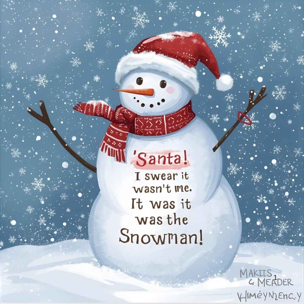 Snowman Puns