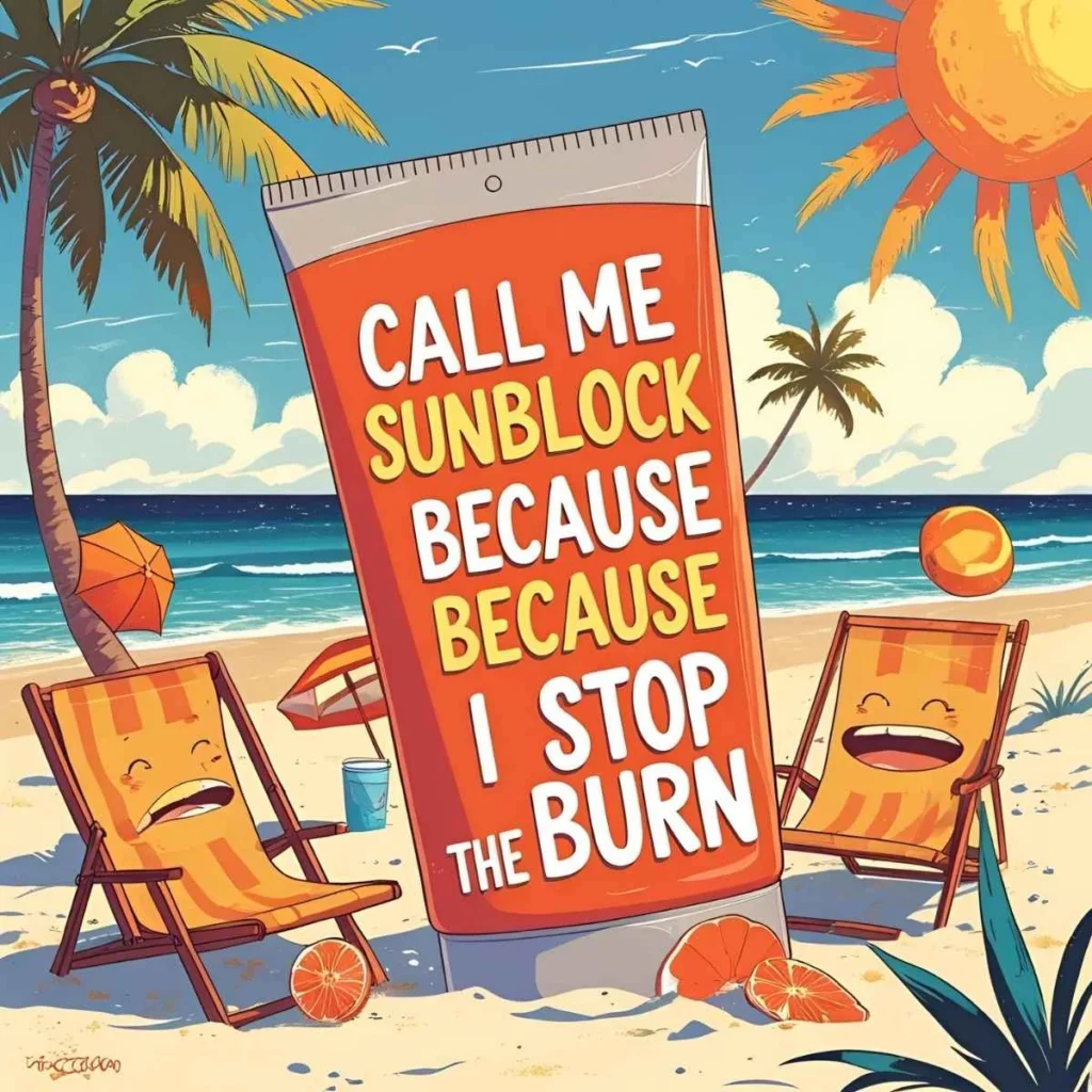 Sunscreen Puns