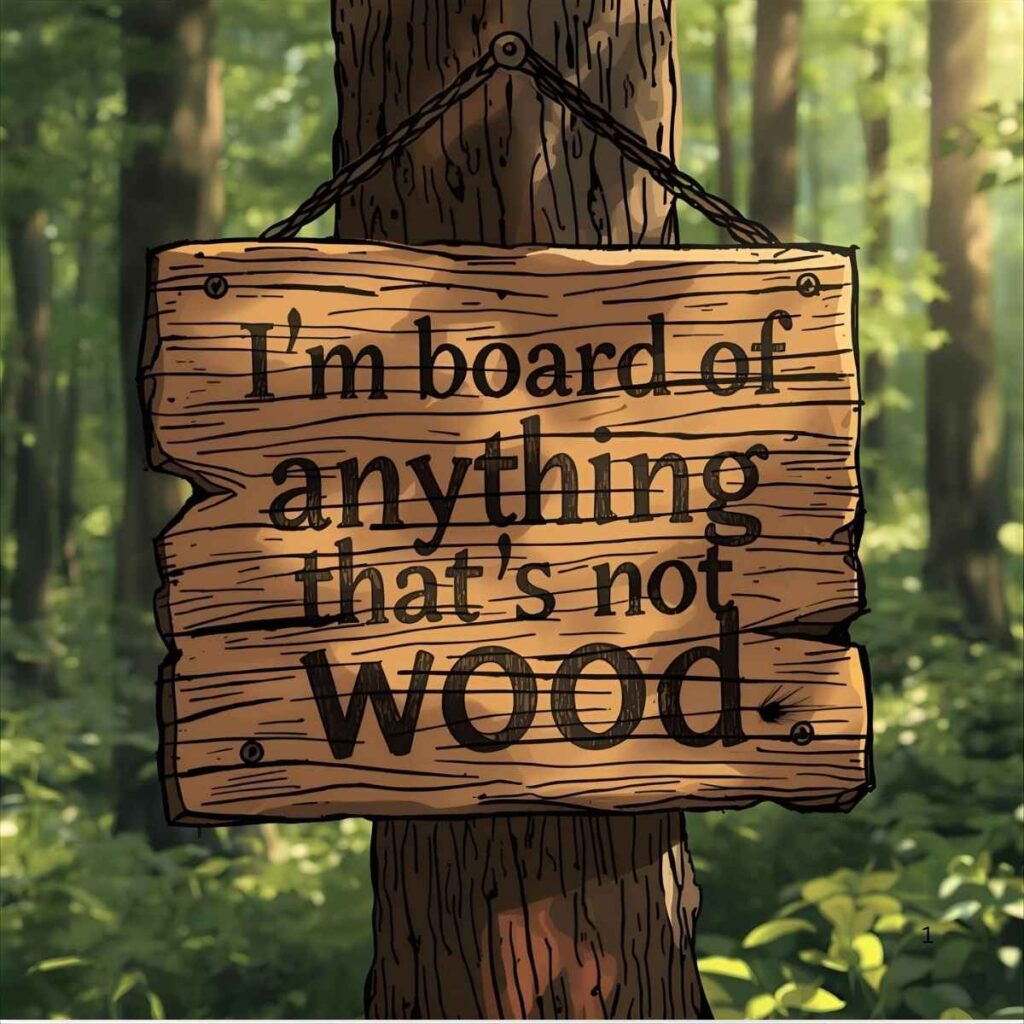 Wood Puns