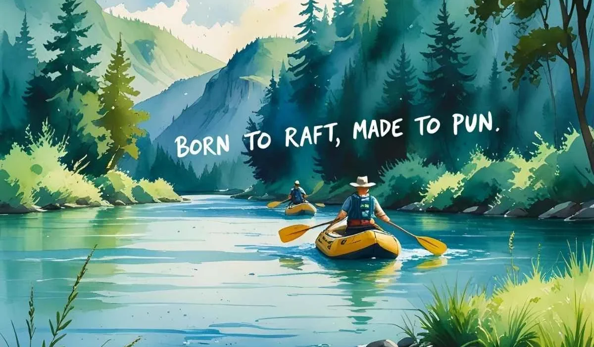 130+Raft Guide Puns