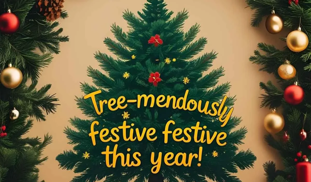 Christmas Tree Puns