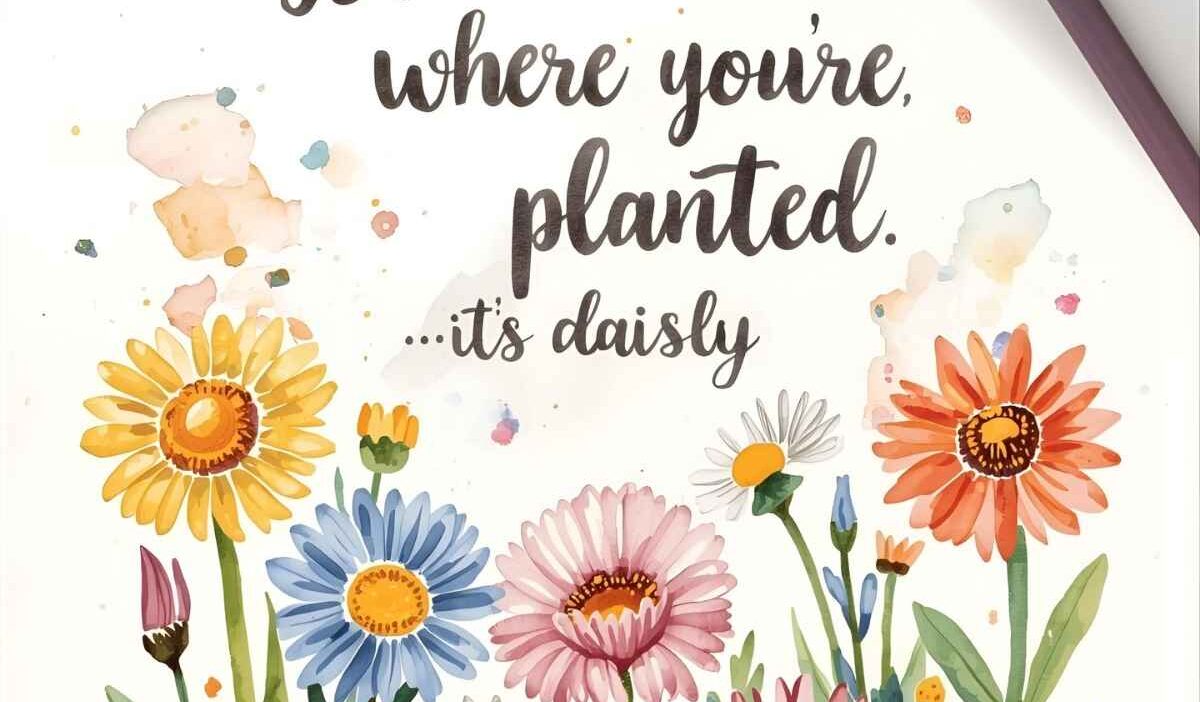 Daisy Flower Puns
