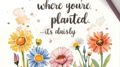 Daisy Flower Puns