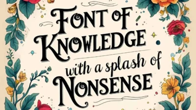 Font Puns