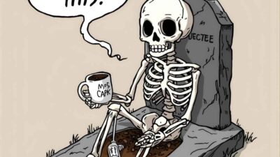 Skeleton Coffee Jokes